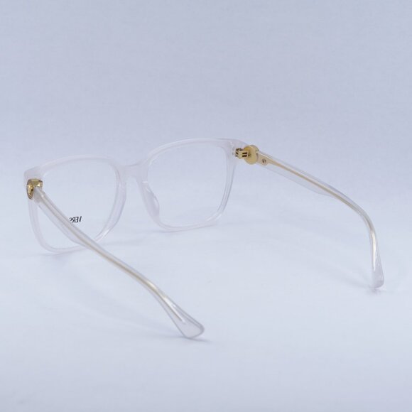 🕶️ New Versace VE3332D 5391 Eyeglasses - Opal Milk Frame 55mm - Picture 3 of 11